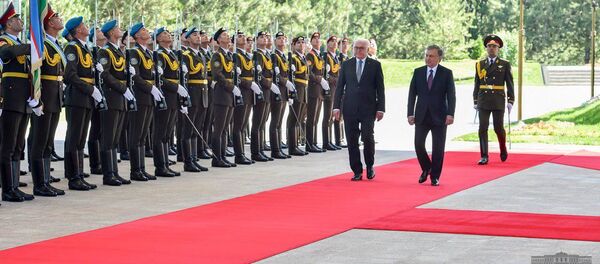 Визит Президента Федеративной Республики Германия Франк-Вальтера Штайнмайера Визит Президента Федеративной Республики Германия Франк-Вальтера Штайнмайера - Sputnik Ўзбекистон