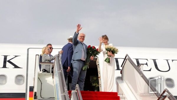 Президент Германии завершил свой визит в Узбекистан - Sputnik Узбекистан