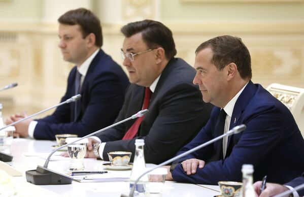 Визит премьер-министра РФ Д. Медведева в Узбекистан - Sputnik Ўзбекистон
