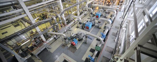 Машинный зал тепловой станции (ТЭС) - Sputnik Узбекистан