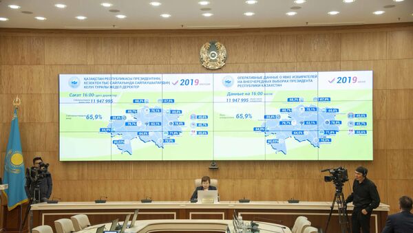 Явка на выборах президента Казахстана на уже превысила 65% - Sputnik Узбекистан