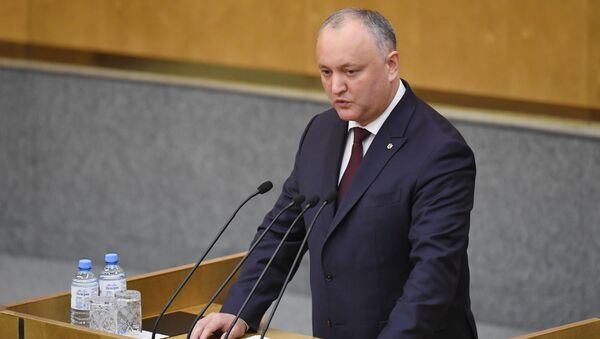 Президент Молдовы Игорь Додон - Sputnik Узбекистан