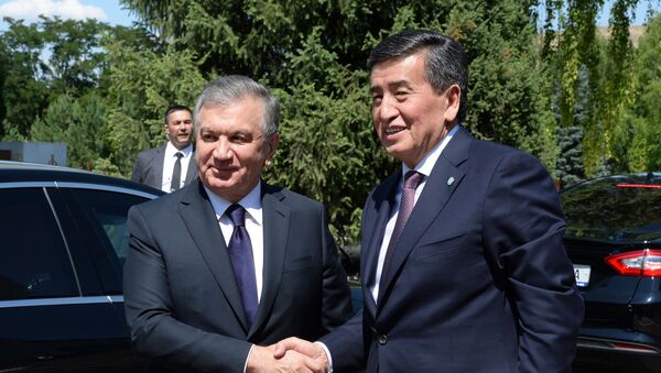 Мирзиёев провел встречу с главой Кыргызстана - Sputnik Ўзбекистон