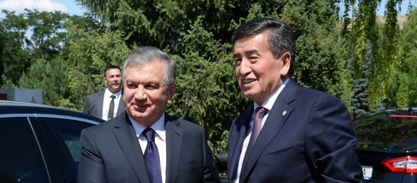 Mirziyoyev provel vstrechu s glavoy Kirgizstana - Sputnik O‘zbekiston