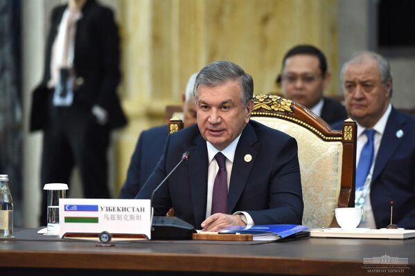 Выступление президента Узбекистана Шавката Мирзиёева на саммите ШОС в Бишкеке - Sputnik Узбекистан