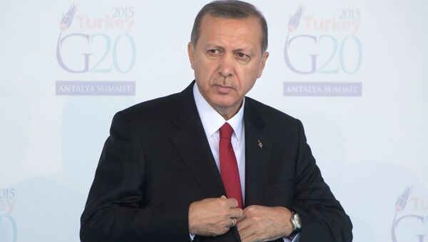 Turkiya prezidenti Toyib Erdo‘g‘on - Sputnik O‘zbekiston