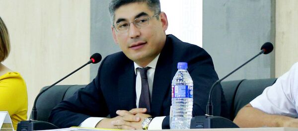 Ministr zanyatosti i trudovix otnosheniy Uzbekistana Sherzod Kudbiyev Ministr zanyatosti i trudovix otnosheniy Uzbekistana Sherzod Kudbiyev - Sputnik O‘zbekiston