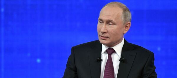 Прямая линия с президентом РФ Владимиром Путиным - Sputnik Узбекистан
