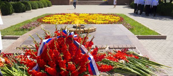 В Ташкенте отметили 78-ю годовщину Великой Отечественной войны В Ташкенте отметили 78-ю годовщину Великой Отечественной войны - Sputnik Узбекистан