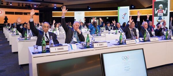 Голосование в МОК - Sputnik Ўзбекистон