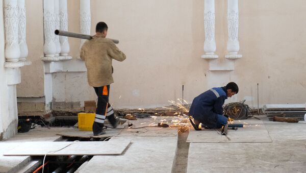 Реконструкция павильона № 66 ВДНХ в Москве - Sputnik Узбекистан