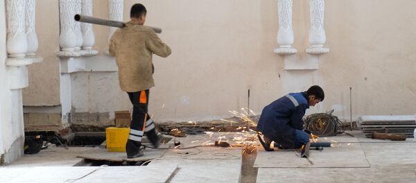 Реконструкция павильона № 66 ВДНХ в Москве - Sputnik Узбекистан