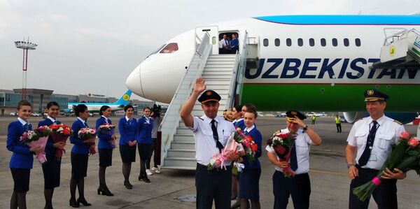 Узбекские авиалинии получили пятый Boeing 787-8 Dreamliner - Sputnik Узбекистан