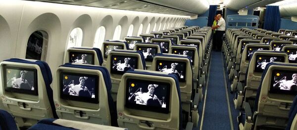 Салон Boeing 787-8 Dreamliner - Sputnik Узбекистан