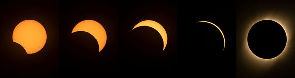Фотографии солнечного затмения в Чили - Sputnik Ўзбекистон