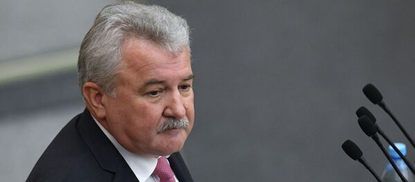 Председатель комитета Государственной Думы РФ по транспорту и строительству Евгений Москвичев Председатель комитета Государственной Думы РФ по транспорту и строительству Евгений Москвичев - Sputnik Ўзбекистон