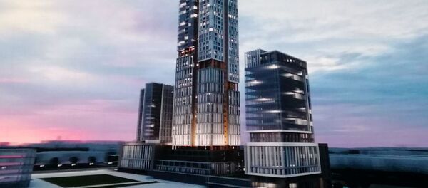 Проект здания  МДЦ Ташкент Сити - Sputnik Ўзбекистон