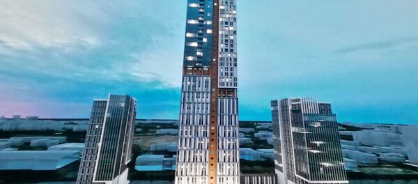 Proyekt zdaniya MDS Tashkent Siti Proyekt zdaniya MDS Tashkent Siti - Sputnik O‘zbekiston