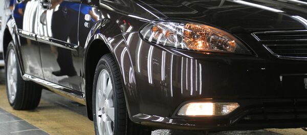 Производство автомобилей на заводе Узавтомоторс - Sputnik Ўзбекистон