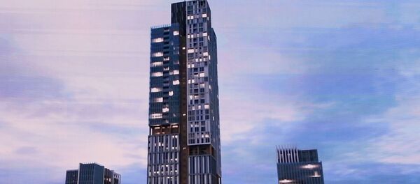 Проект здания МДЦ Ташкент Сити Проект здания МДЦ Ташкент Сити - Sputnik Узбекистан