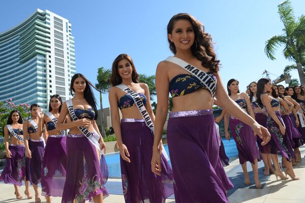 Кандидатки на титул Мисс Филиппины, Манила - Sputnik Узбекистан