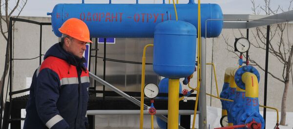 Газораспределительная станция Нежухив в Стрыйском районе Львовской области - Sputnik Узбекистан