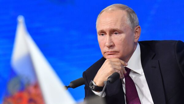 Prezident Rossii Vladimir Putin - Sputnik O‘zbekiston