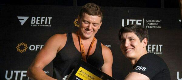 В Ташкенте прошли соревнования по триатлону - Sputnik Ўзбекистон