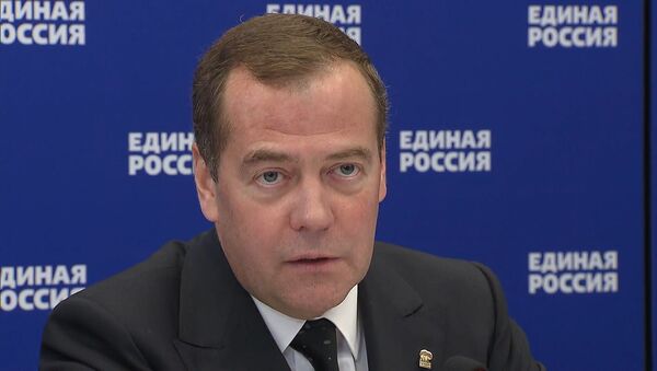 Я бы сказал, что это паранойя - Медведев про отмену телемоста с Украиной - Sputnik Узбекистан