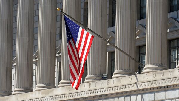 Американский флаг. Вашингтон - Sputnik Ўзбекистон