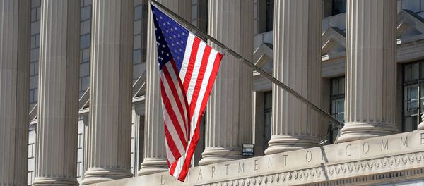 Американский флаг. Вашингтон Американский флаг. Вашингтон - Sputnik Ўзбекистон