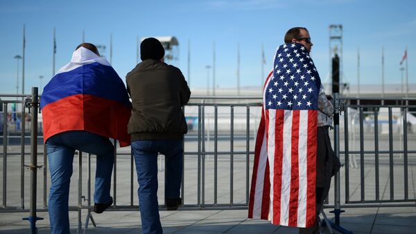 Флаги России и США - Sputnik Узбекистан
