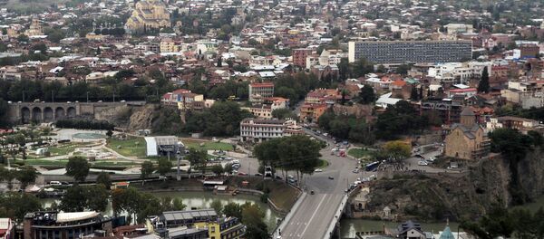 Исторический центр в Тбилиси. - Sputnik Узбекистан