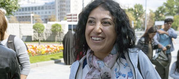 Uchitelya iz Uzbekistana v Moskve - Sputnik O‘zbekiston