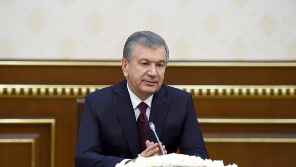 Shavkat Mirziyoyev vo vremya vstrechi s predstavitelyami Vsemirnogo banka - Sputnik O‘zbekiston