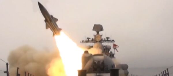 Запуск крылатых ракет - Sputnik Ўзбекистон