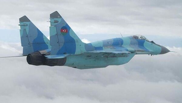  MiG-29 azerbaydjanskix VS - Sputnik O‘zbekiston