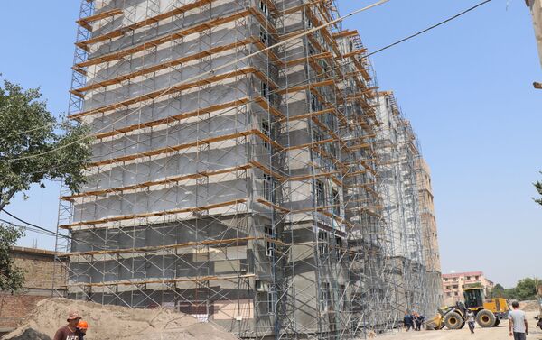 Строительство гостиницы в Яшнабадском районе Ташкента - Sputnik Узбекистан