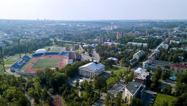 Стадион Спартак в Петрозаводске - Sputnik Узбекистан