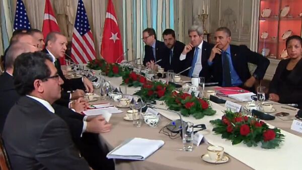 Хотим избежать напряженности – Эрдоган обсудил с Обамой конфликт с РФ - Sputnik Узбекистан
