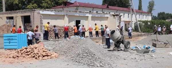 Хашар в Риштане  - Sputnik Ўзбекистон