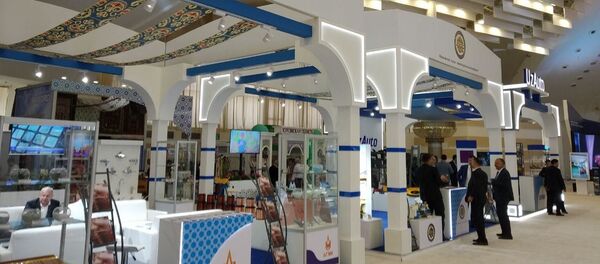 Выставка национальной продукции Сделано в Узбекистане - Sputnik Узбекистан