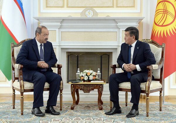 Абдулла Арипов встретился с президентом Кыргызстана Абдулла Арипов встретился с президентом Кыргызстана - Sputnik Узбекистан