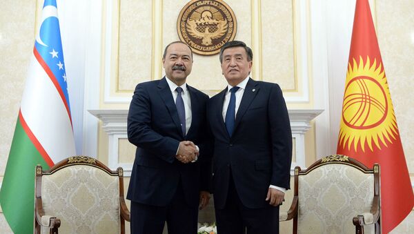 Премьер-министр Узбекистана Абдулла Арипов встретился с президентом Кыргызстана Сооронбаем Жээнбековым - Sputnik Ўзбекистон
