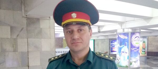 Начальник управления по обеспечению безопасного туризма ГОВД г Ташкента Рустам Сайфулов - Sputnik Узбекистан