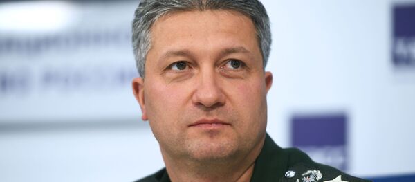 Zamestitel ministra oboroni RF Timur Ivanov vo vremya press-konferensii, posvashennoy sozdaniyu jenskogo professionalnogo gandbolnogo kluba (PGK) SSKA, v Moskve - Sputnik O‘zbekiston