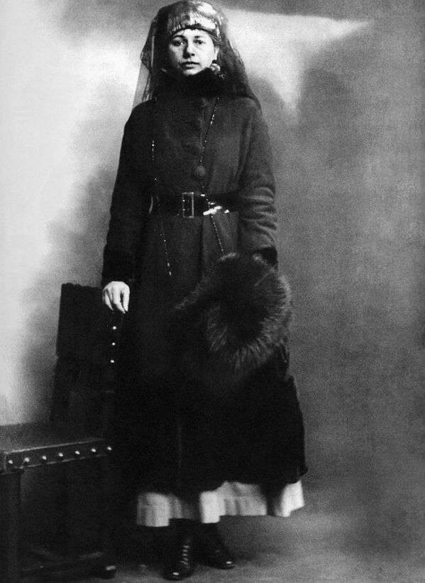 Мата Хари в день своего ареста 13 февраля 1917 года - Sputnik Узбекистан