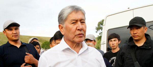 Не дали взять живым или мертвым: Атамбаев сделал заявление Не дали взять живым или мертвым: Атамбаев сделал заявление - Sputnik Ўзбекистон