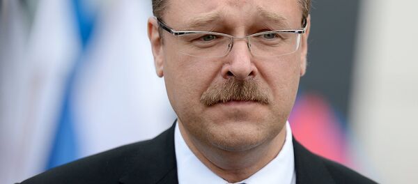 Глава Россотрудничества Константин Косачев - Sputnik Узбекистан