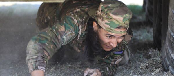 Соревнования военных медиков в Узбекистане в рамках АрМи—2019 - Sputnik Узбекистан